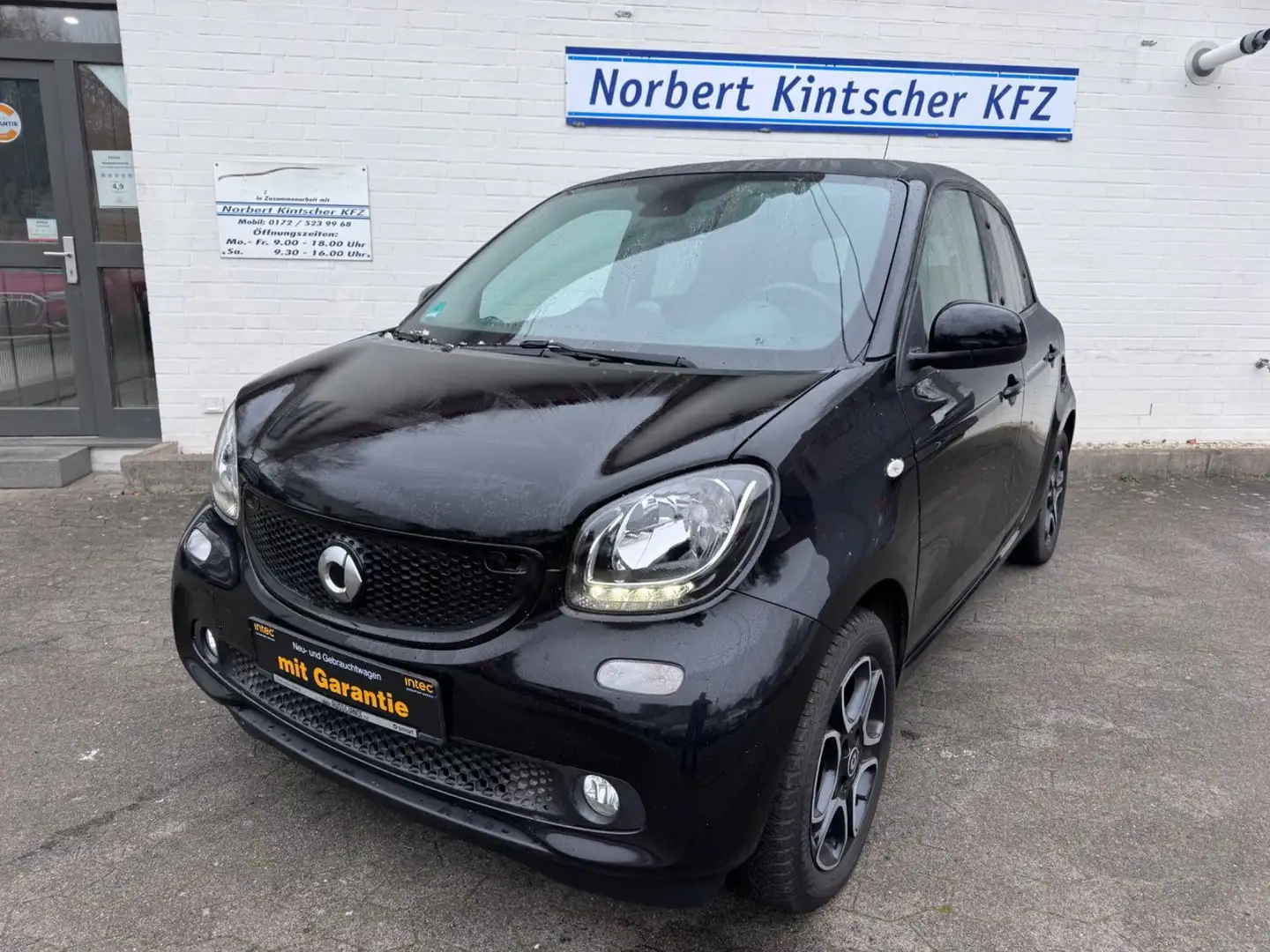 smart forFour PRIME 66 kW Navi Leder Rückfahrkamera Schwarz - 1