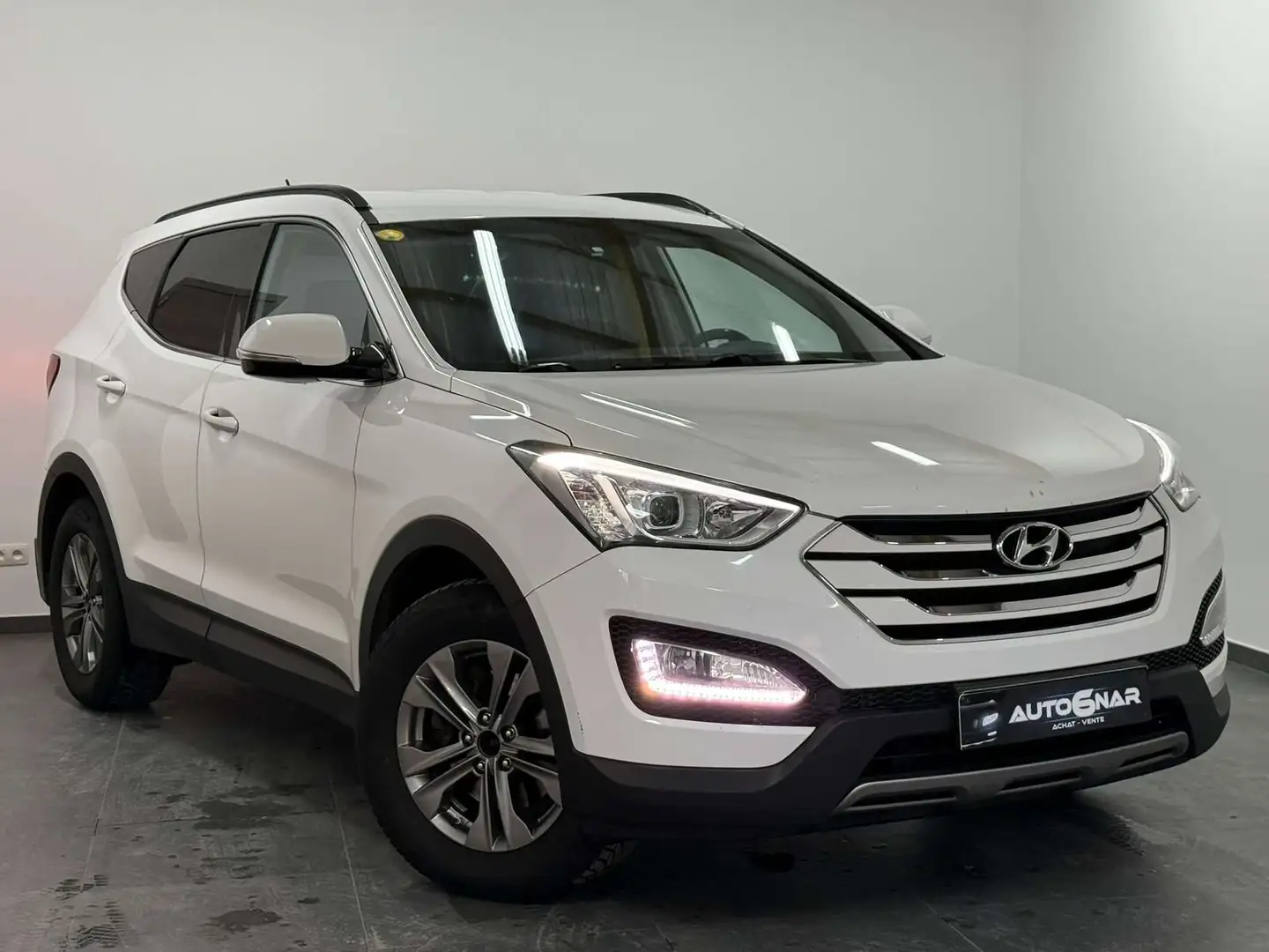 Hyundai SANTA FE 2.0 - Navi - Camera - 1erMain - Carnet - Euro 6b Bílá - 1