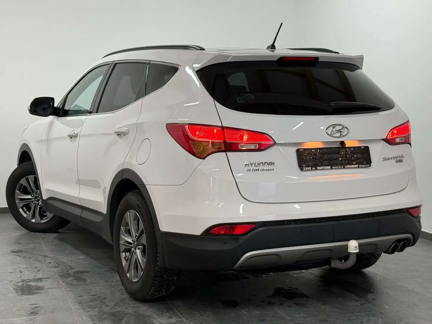 Hyundai SANTA FE 2.0 - Navi - Camera - 1erMain - Carnet - Euro 6b Bílá - 2