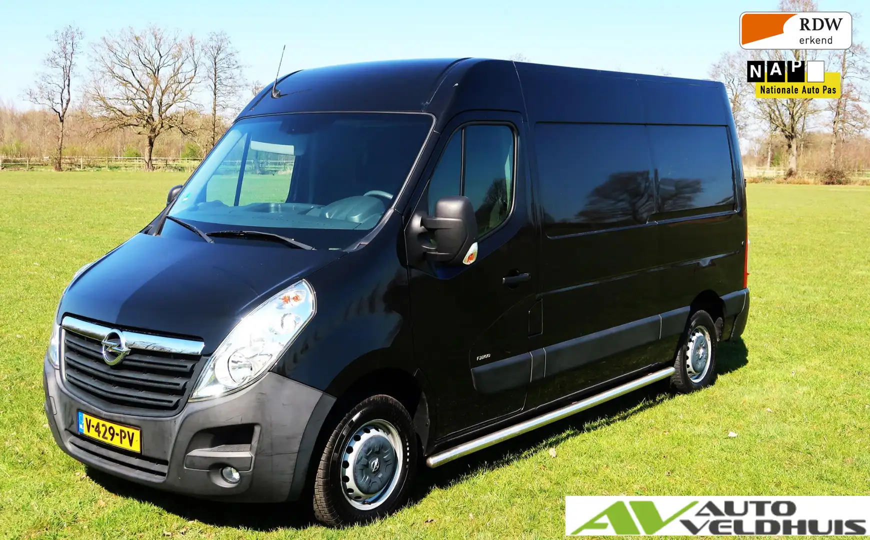 Opel Movano 2.3 CDTI BiTurbo L2H3 CAMERA 3 PERS  METALIC ZWART Negru - 1