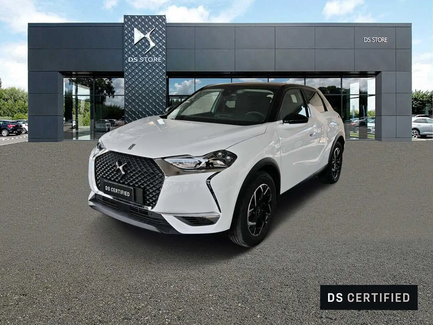 DS Automobiles DS 3 3 2ª serie DS 3 Crossback BlueHDi 130 aut. So Chic Biały - 1