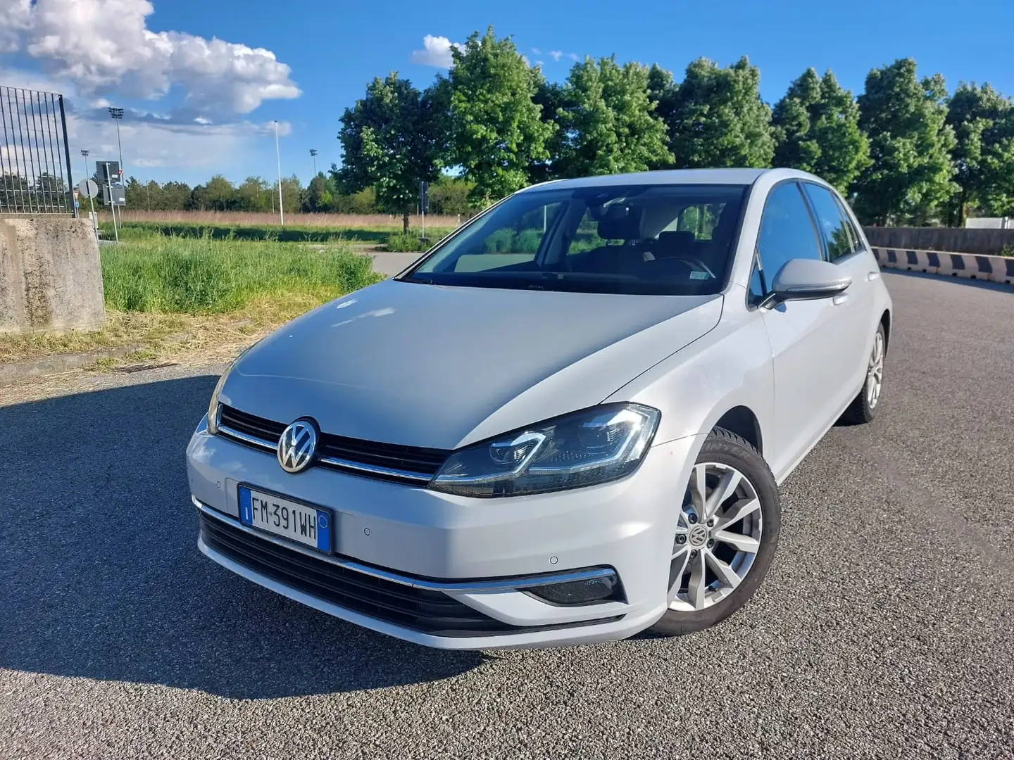 Volkswagen Golf Golf VII 2017 2.0 tdi Executive 4motion 150cv dsg Bianco - 2