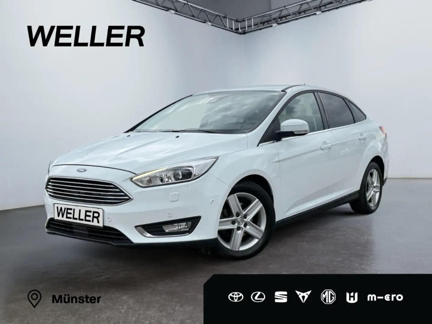 Ford Focus 1.5 TDCi DPF Titanium *AHK*ACC*behzb Front* Blanco - 1