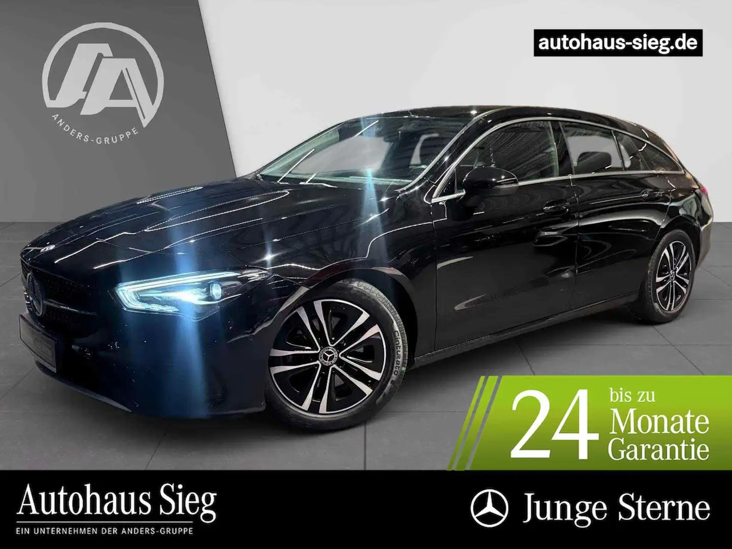 Mercedes-Benz CLA 200 d SB MBUX+SHZ+LED+Kam+AHK+Apple+Tempomat Schwarz - 1
