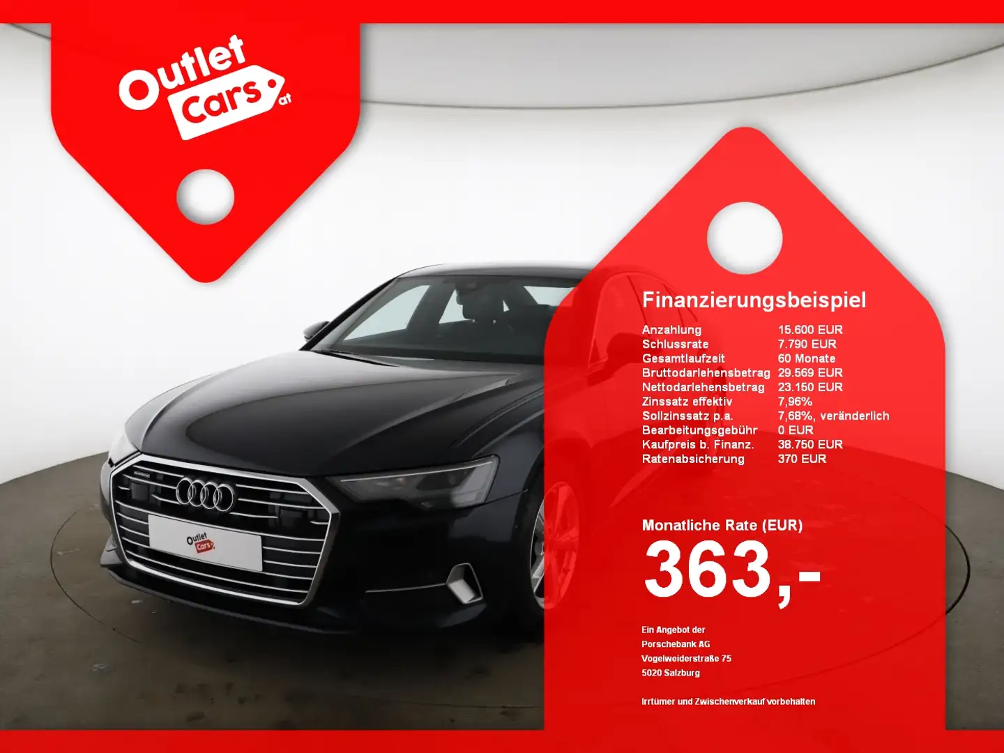 Audi A6 40 2.0 TDI quattro sport LED+LEDER+NAVI+RADAR Blau - 1