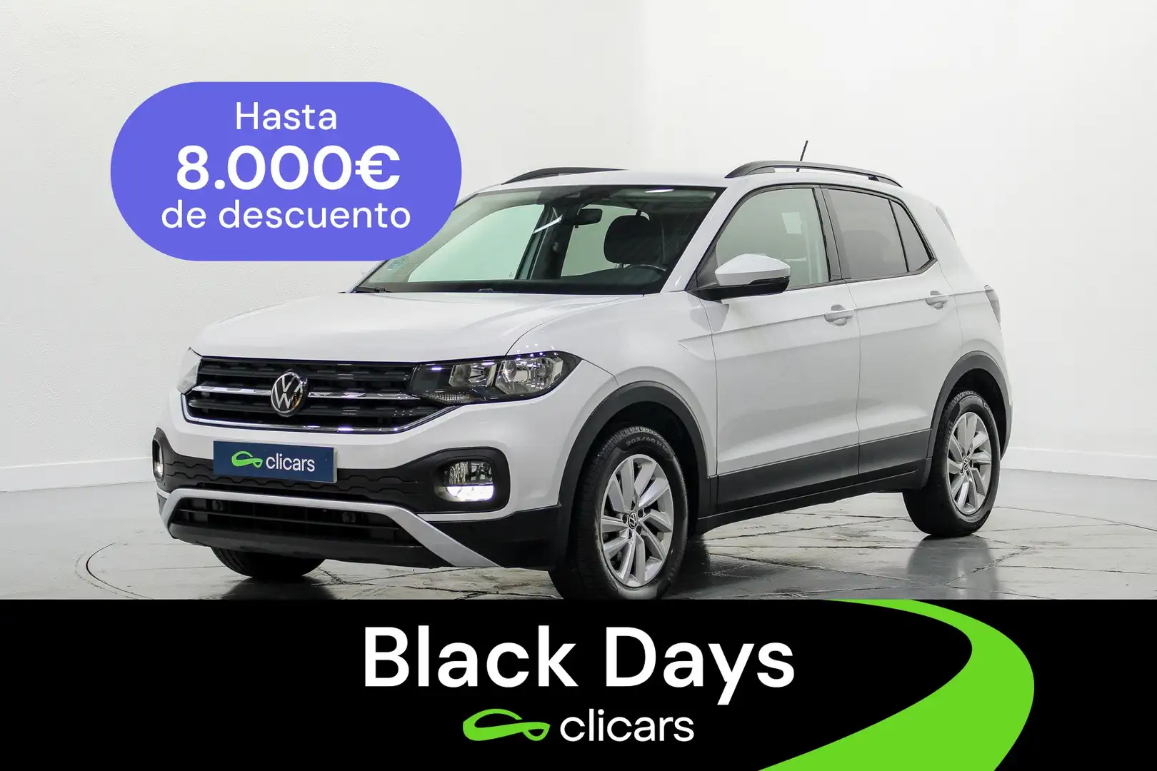 Volkswagen T-Cross 1.0 TSI Advance 81kW Blanc - 1