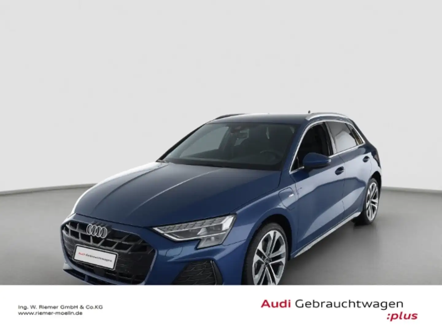 Audi A3 Sportback S line 40TFSI e S tronic*ACC*Rü-kam.*Nav Blau - 1
