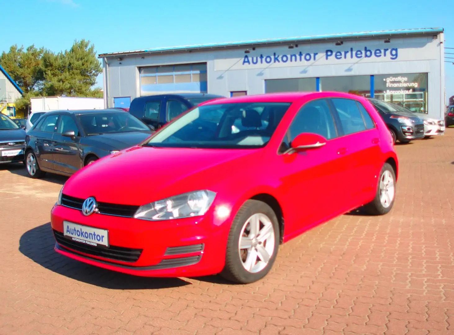 Volkswagen Golf VII Lim. Comfortline .Klimaautom.SHZ Rouge - 1