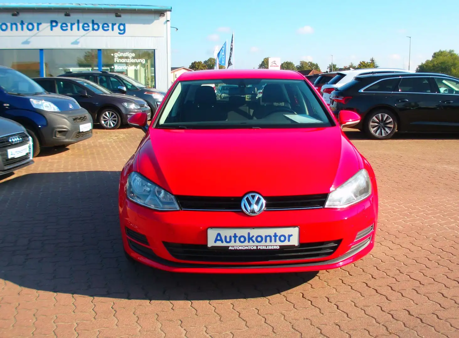 Volkswagen Golf VII Lim. Comfortline .Klimaautom.SHZ Rouge - 2