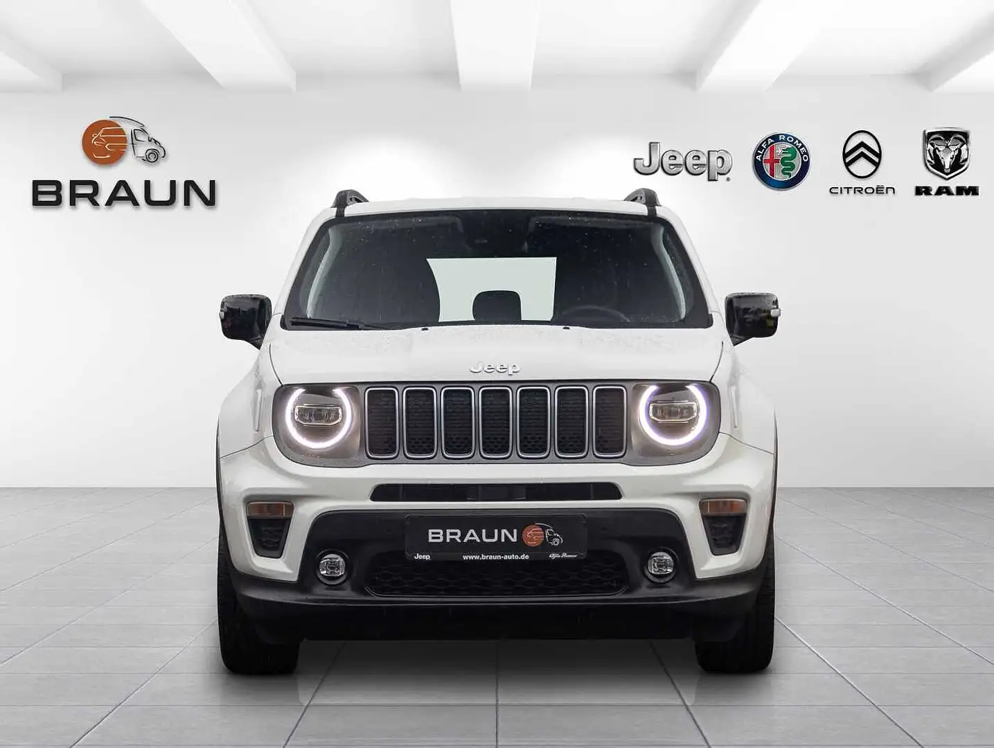 Jeep Renegade e-Hybrid S 1.5 l MHEV 48V Leder Wit - 2