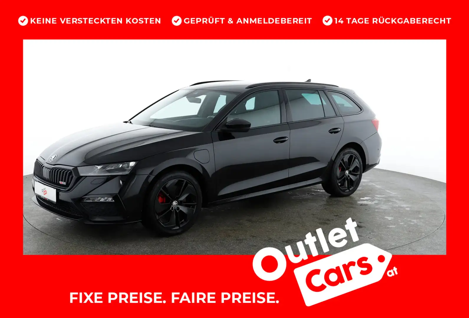 Skoda Octavia RS iV 245 DSG Fekete - 1