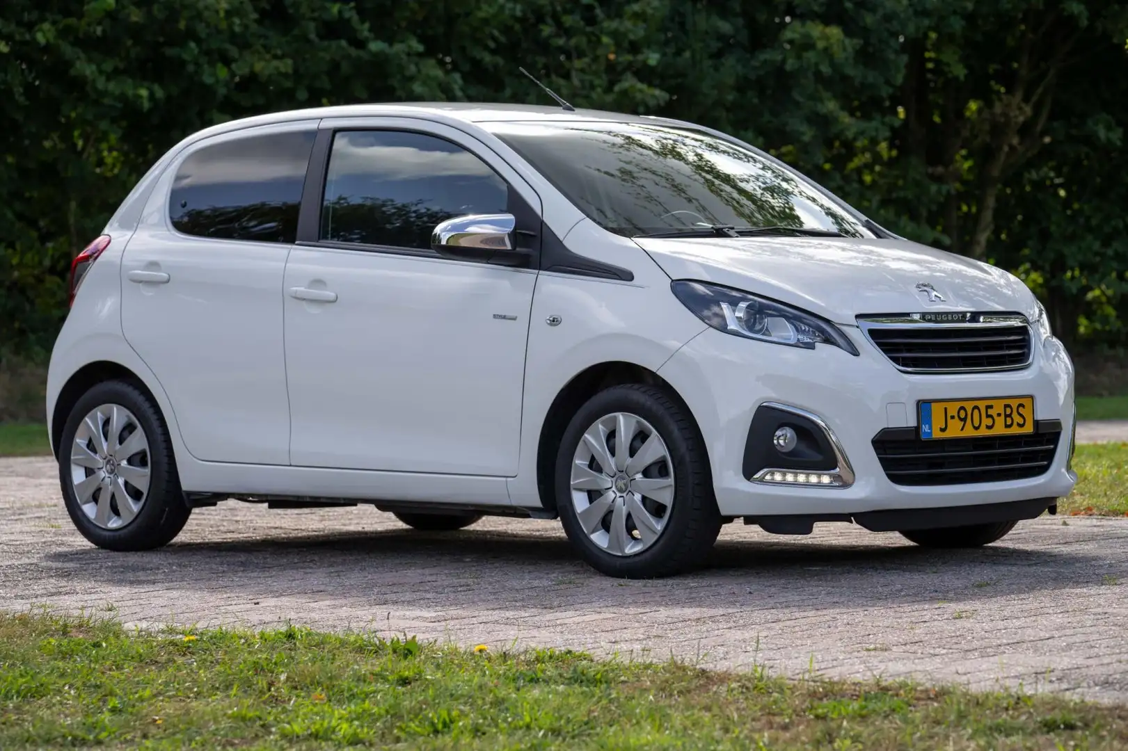 Peugeot 108 1.0 e-VTi Style 2e Eig. 70.000 km +NAP NL-auto Weiß - 2