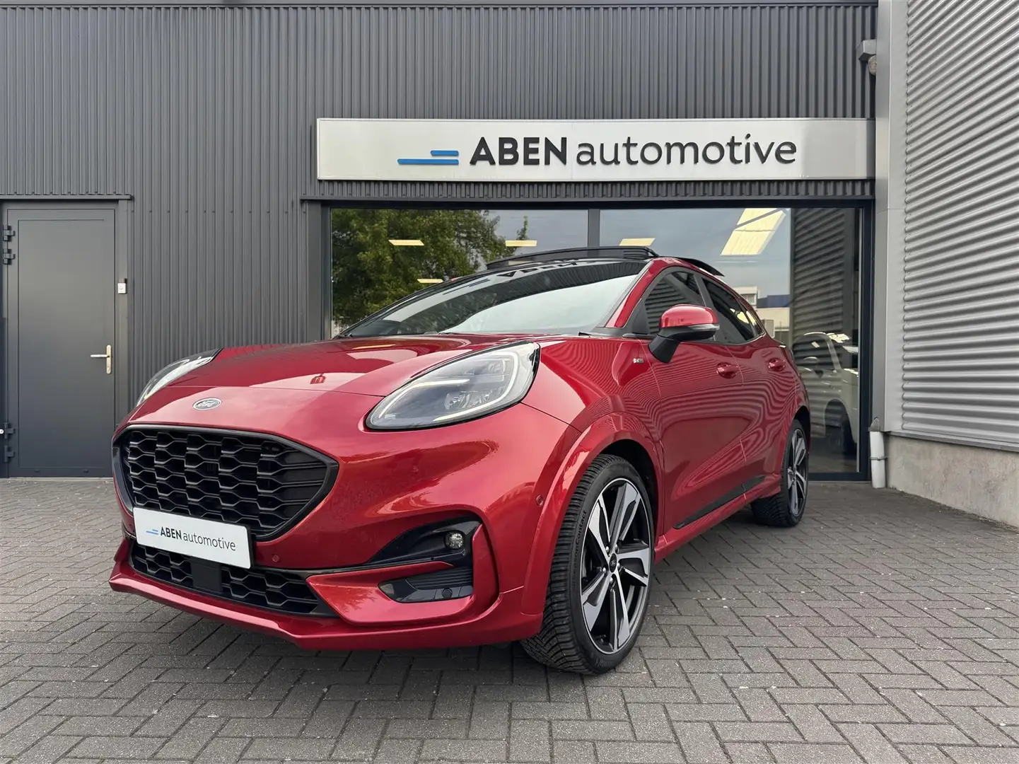 Ford Puma 1.0 EcoBoost Hybrid 155PK ST-Line X (PANO|B&O|ACC| Rojo - 1