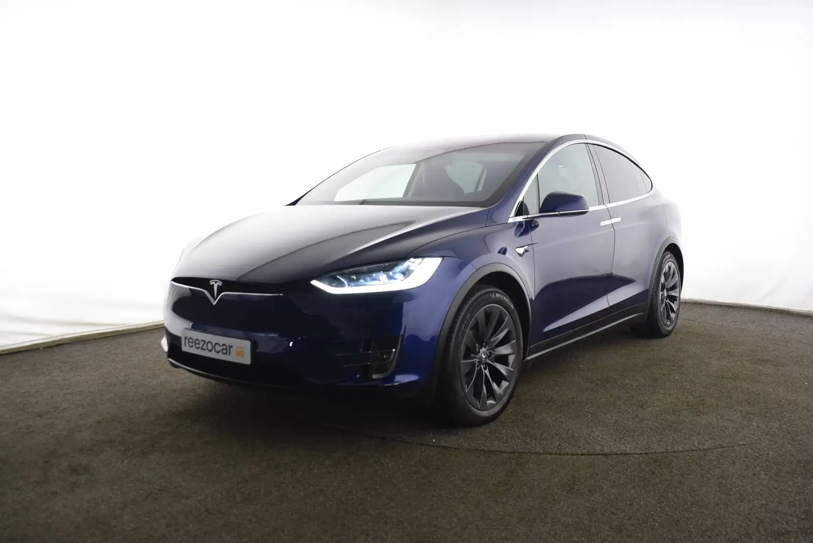 Tesla Model X MODEL X 100 kWh All-Wheel Drive Bleu - 1