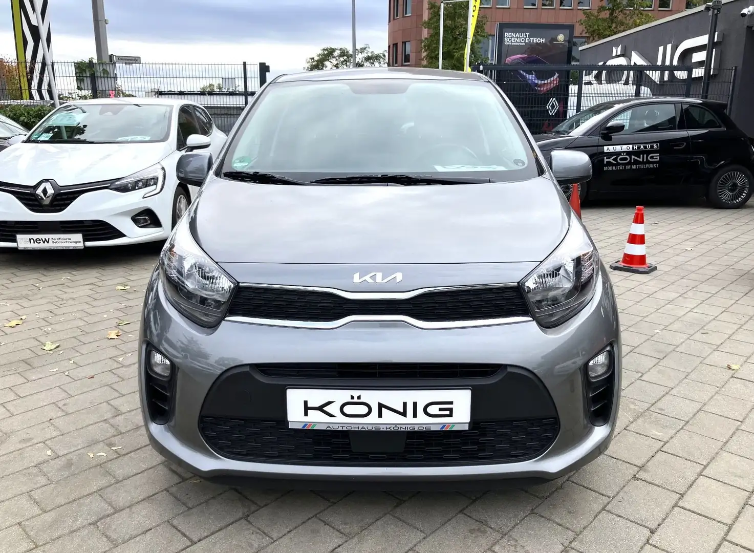 Kia Picanto 1.0 Vision Automatik Navi*Kamera*SHZ Grau - 2