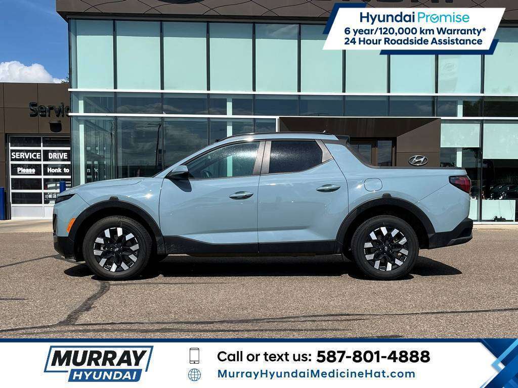 Blue Stone 2025 Hyundai Santa Cruz Pickup Truck Automatic