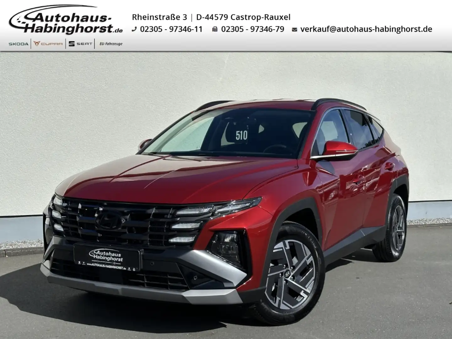 Hyundai TUCSON 1.6 T-GDI DCT Select Navi LED PDC CarPlay Rot - 1