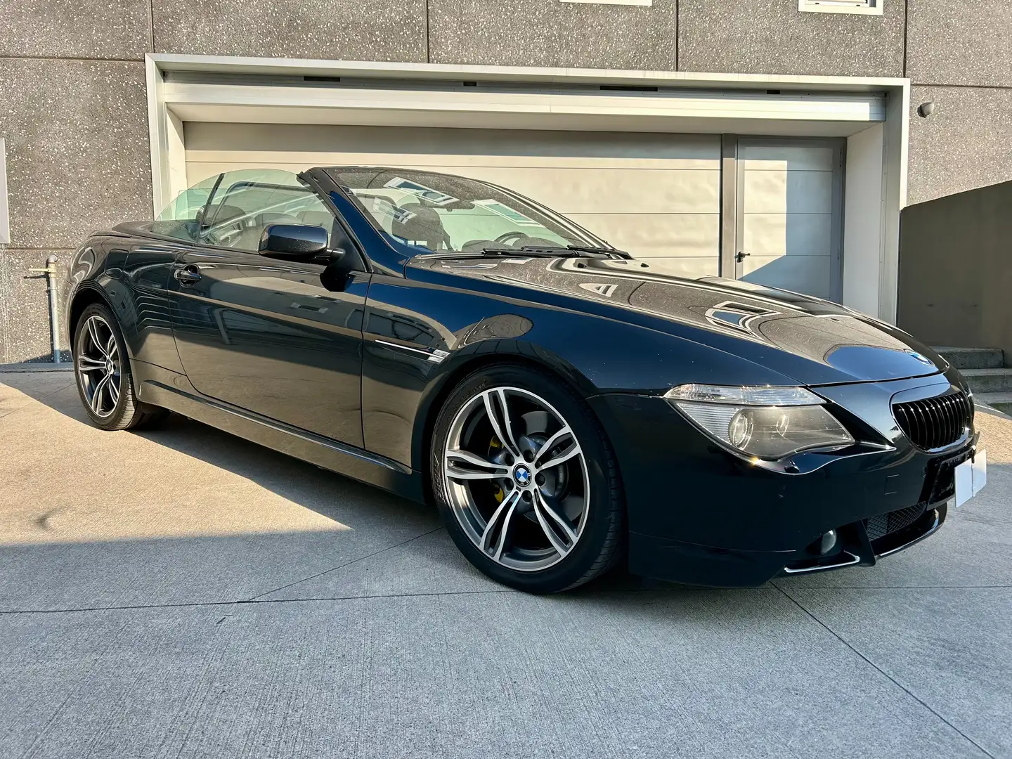 BMW 645 BMW 6 Series 645 CI auto Cabrio FULL OPTIONAL Negru - 2