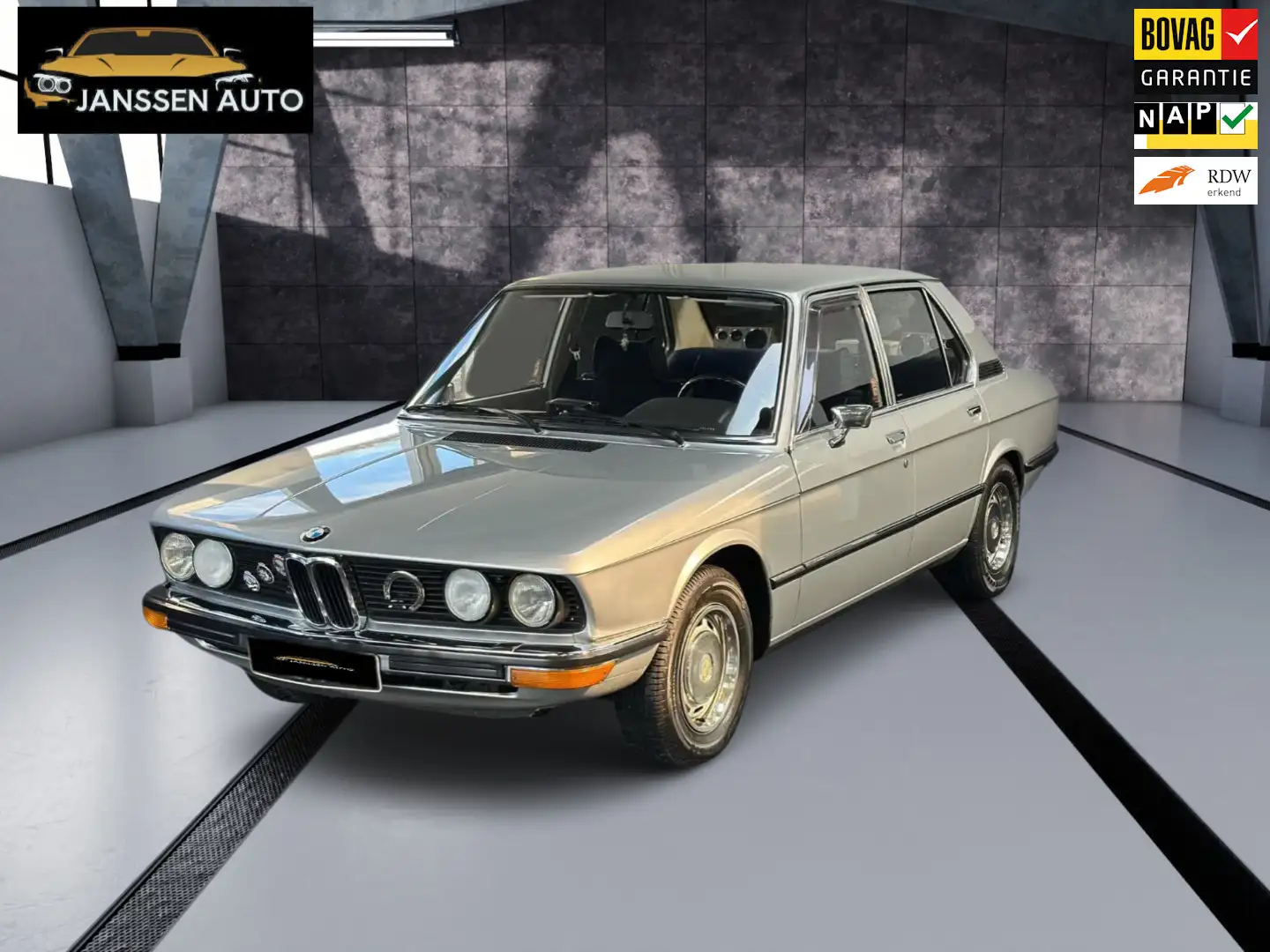 BMW 520 5-serie NL Auto, 1e eigenaar Šedá - 1