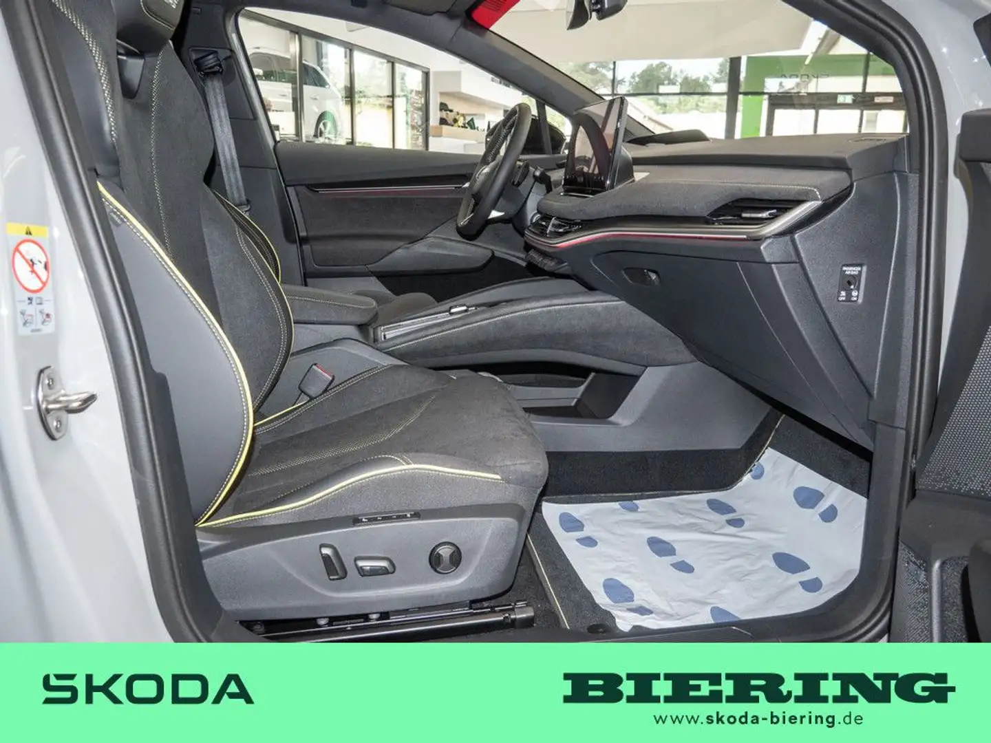 Skoda Elroq RS Lounge NAVI AHK ACC HUD MATRIX-LED 360° Grijs - 2