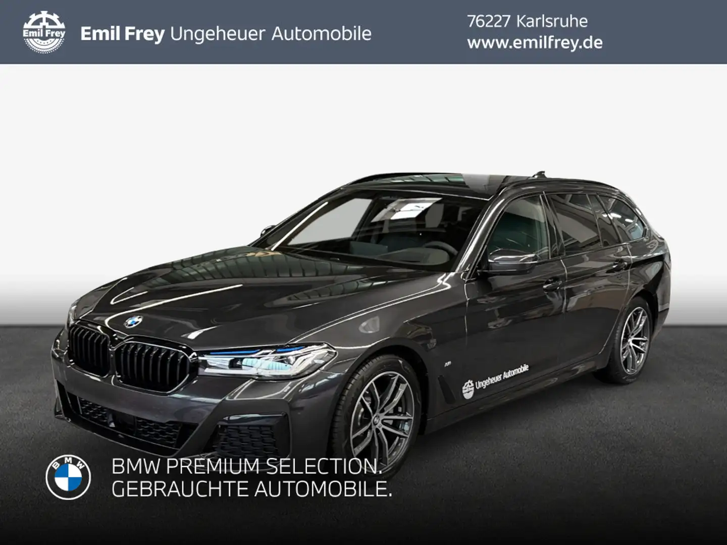 BMW 520 d Touring Aut. Grau - 1