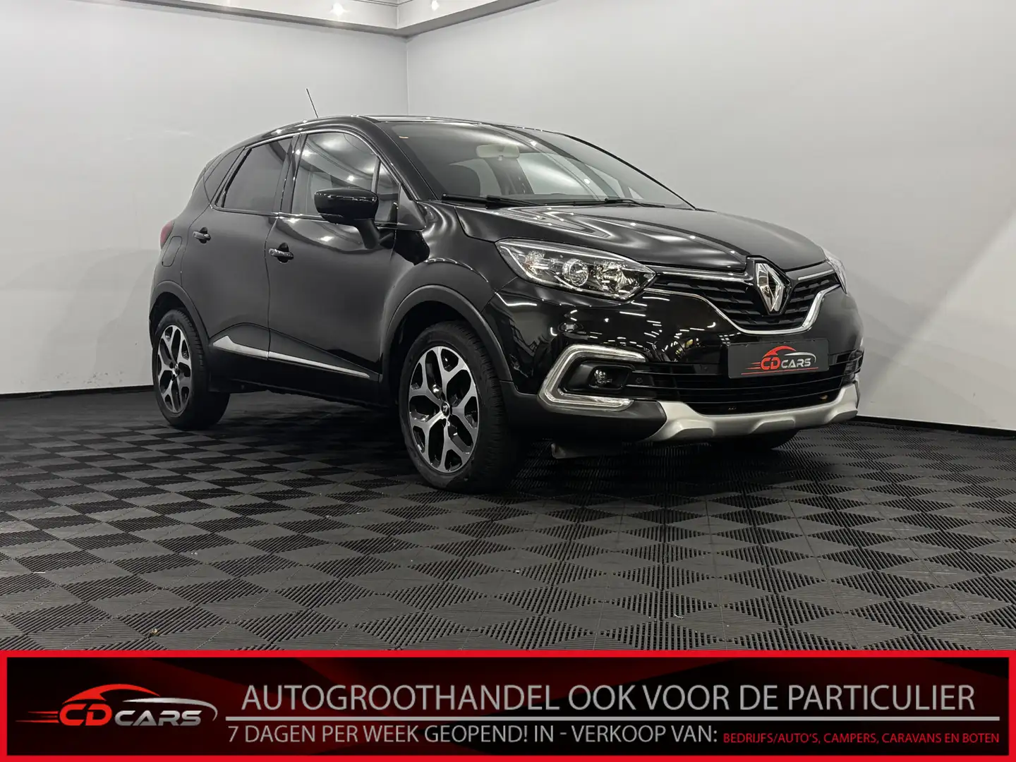 Renault Captur 0.9 TCe Intens Airco, Parkeersensoren, Navi, Keyle Zwart - 1