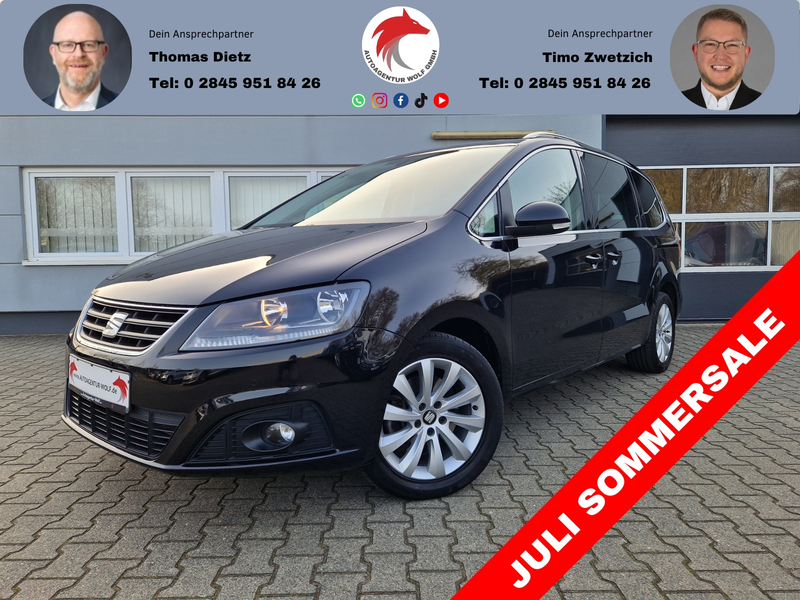 SEAT Alhambra Style 7 Sitze 2.0TDI*AHK*Pano