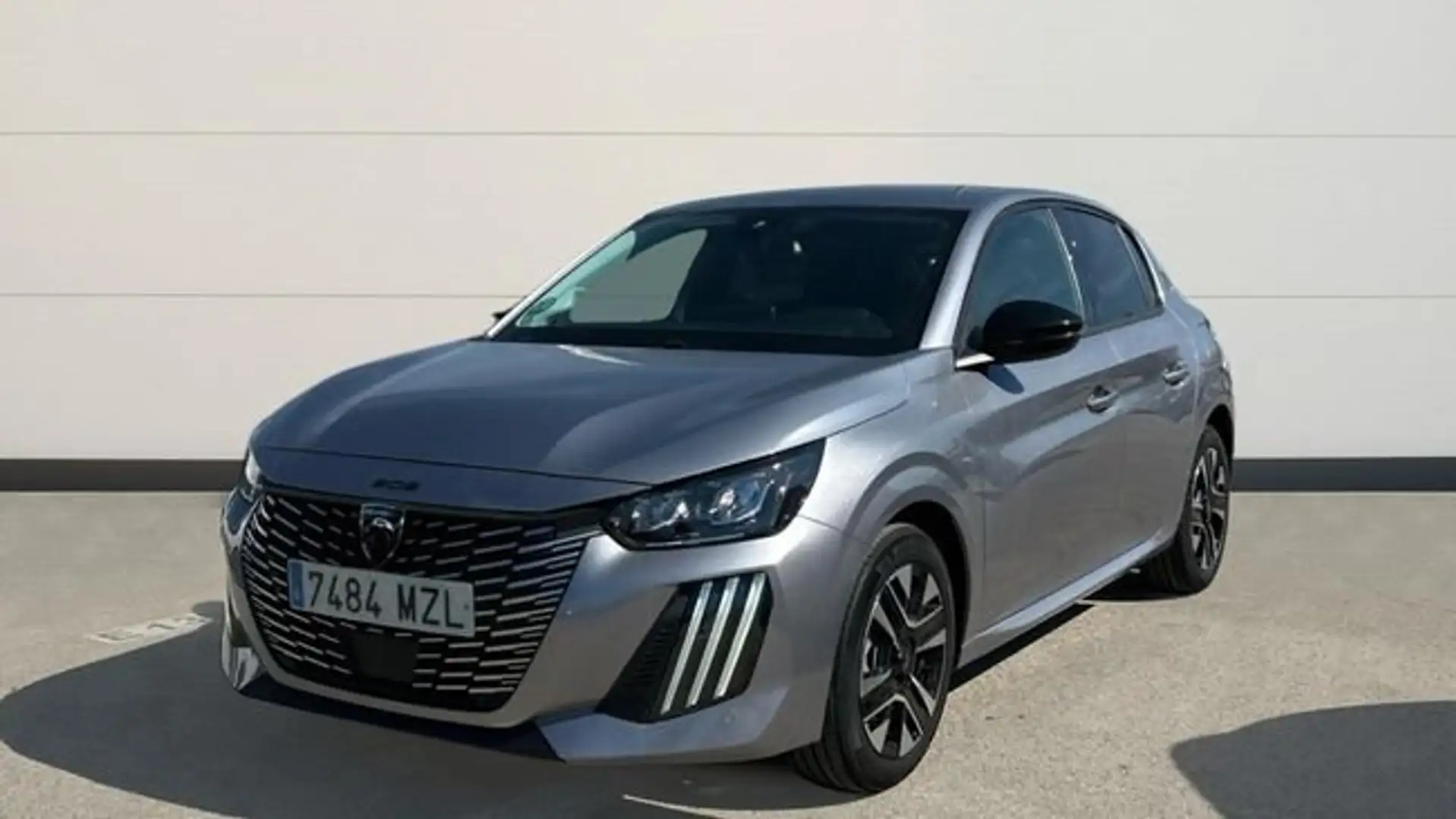 Peugeot 208 1.2 Puretech S&S Allure 100 Gris - 2