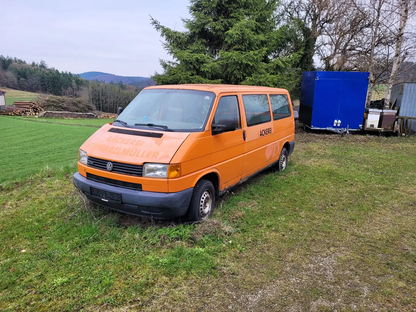 Volkswagen T4 2.5tdi  88ps  303tkm kein klima Orange - 1