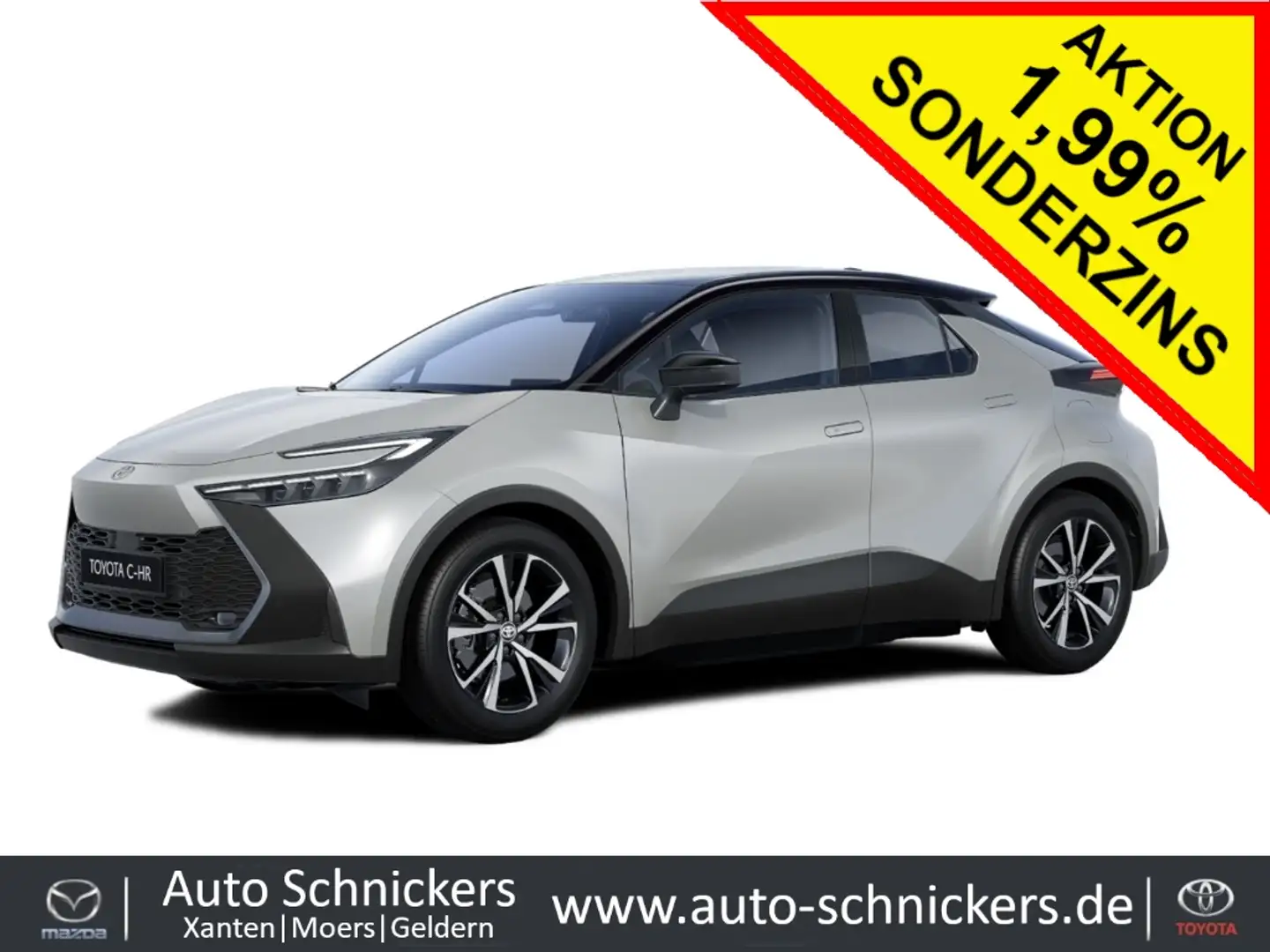 Toyota C-HR PLUGIN+HYBRID+TEAM-D+TEC-PAKET+NAV+AKTION Zilver - 1