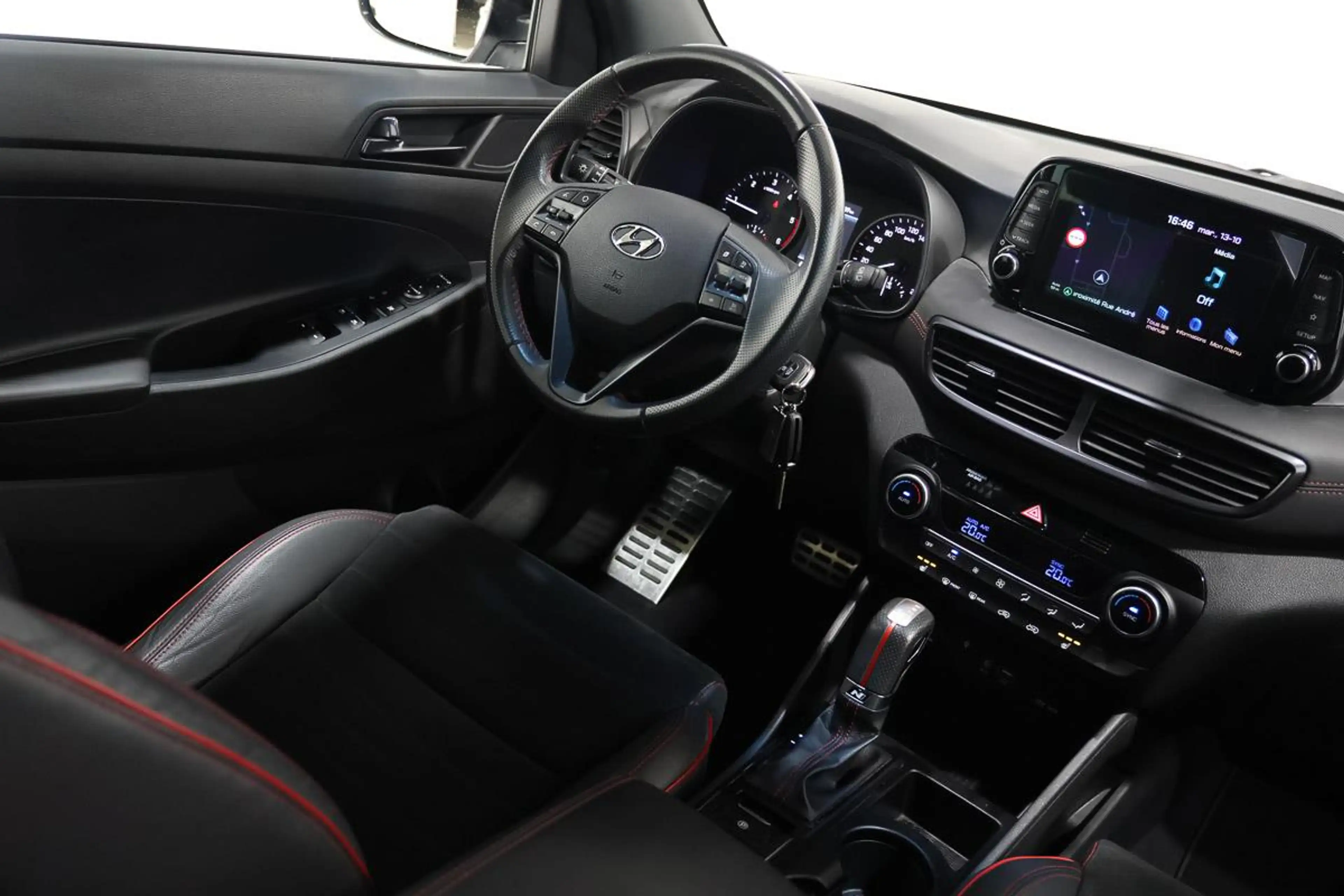 Hyundai TUCSON 1.6 CRDI - BVA - N LINE S CUIR - CAM - GPS — photo 12