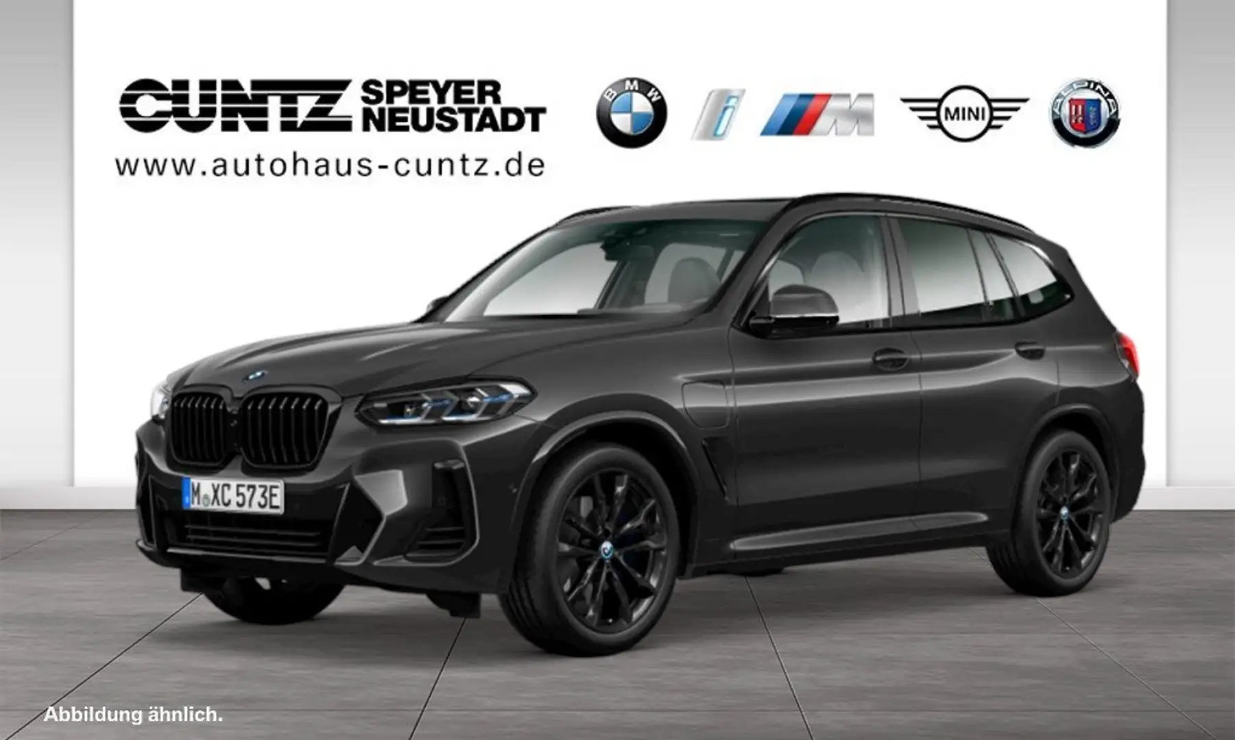 BMW X3 xDrive30e M Sportpaket AHK LASER PANO INNOVATION Gris - 1