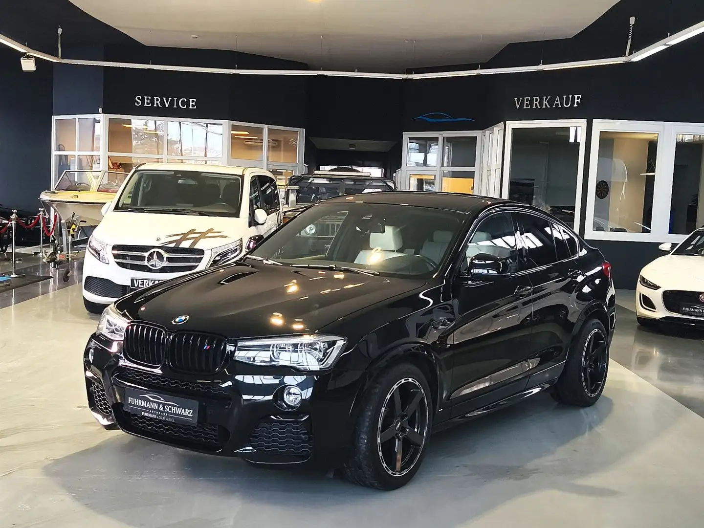 BMW X4 M i eheNP 80T€ Standh.+Sound+NAV Prof+LED Schwarz - 1