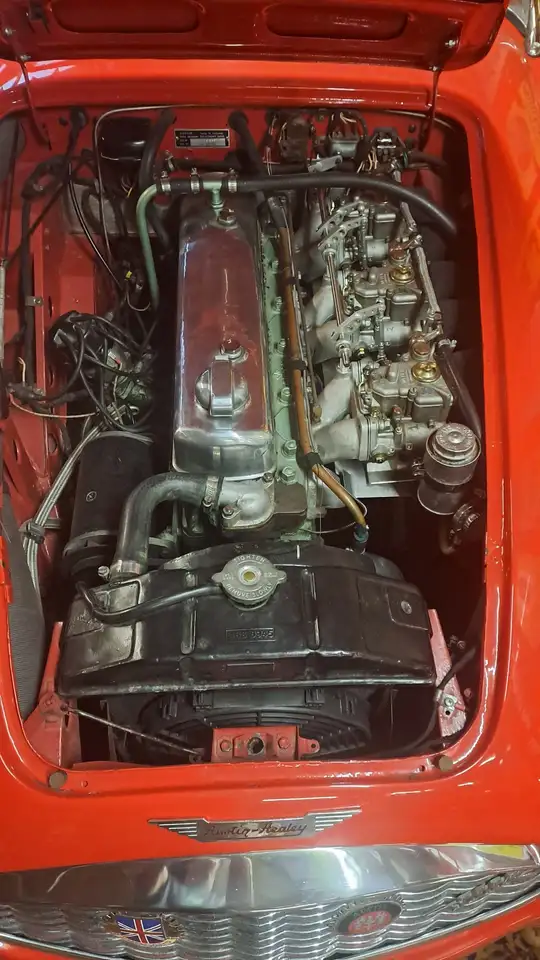 Austin-Healey 3000 Triple webers BT7-L9689, foto 8