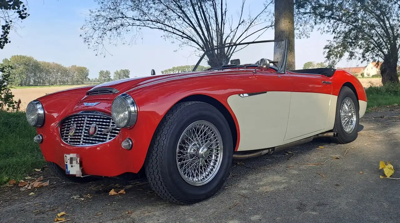 Austin-Healey 3000 Triple webers BT7-L9689, foto 2