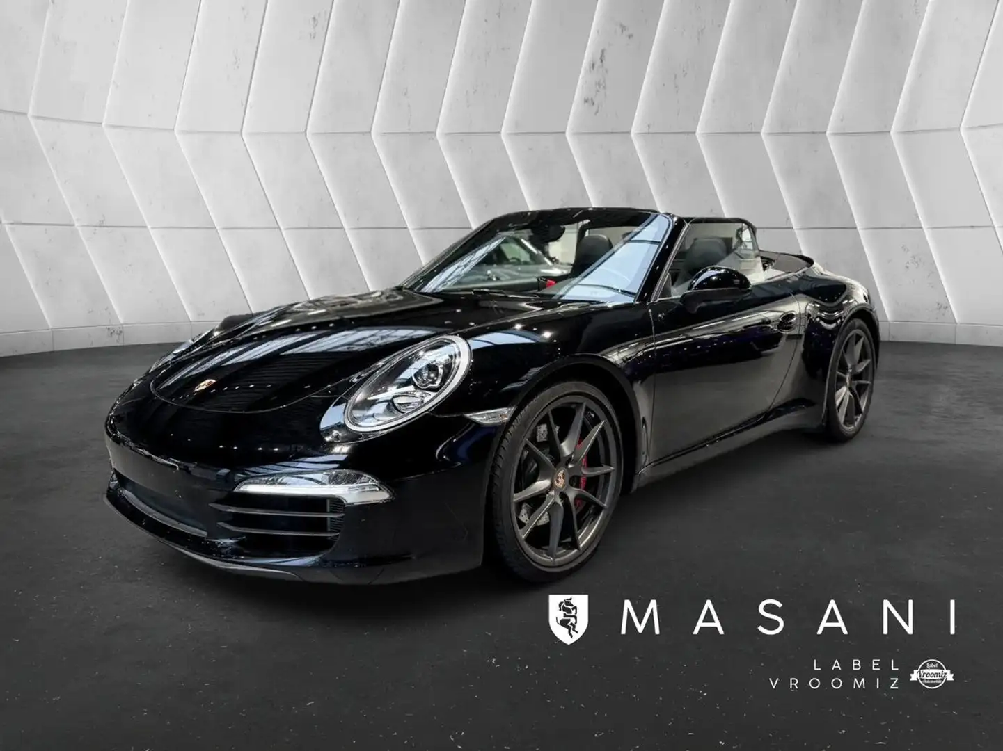 Porsche 991 carrera s cabriolet 991 400ch echappement ge sport chauf. Noir - 1