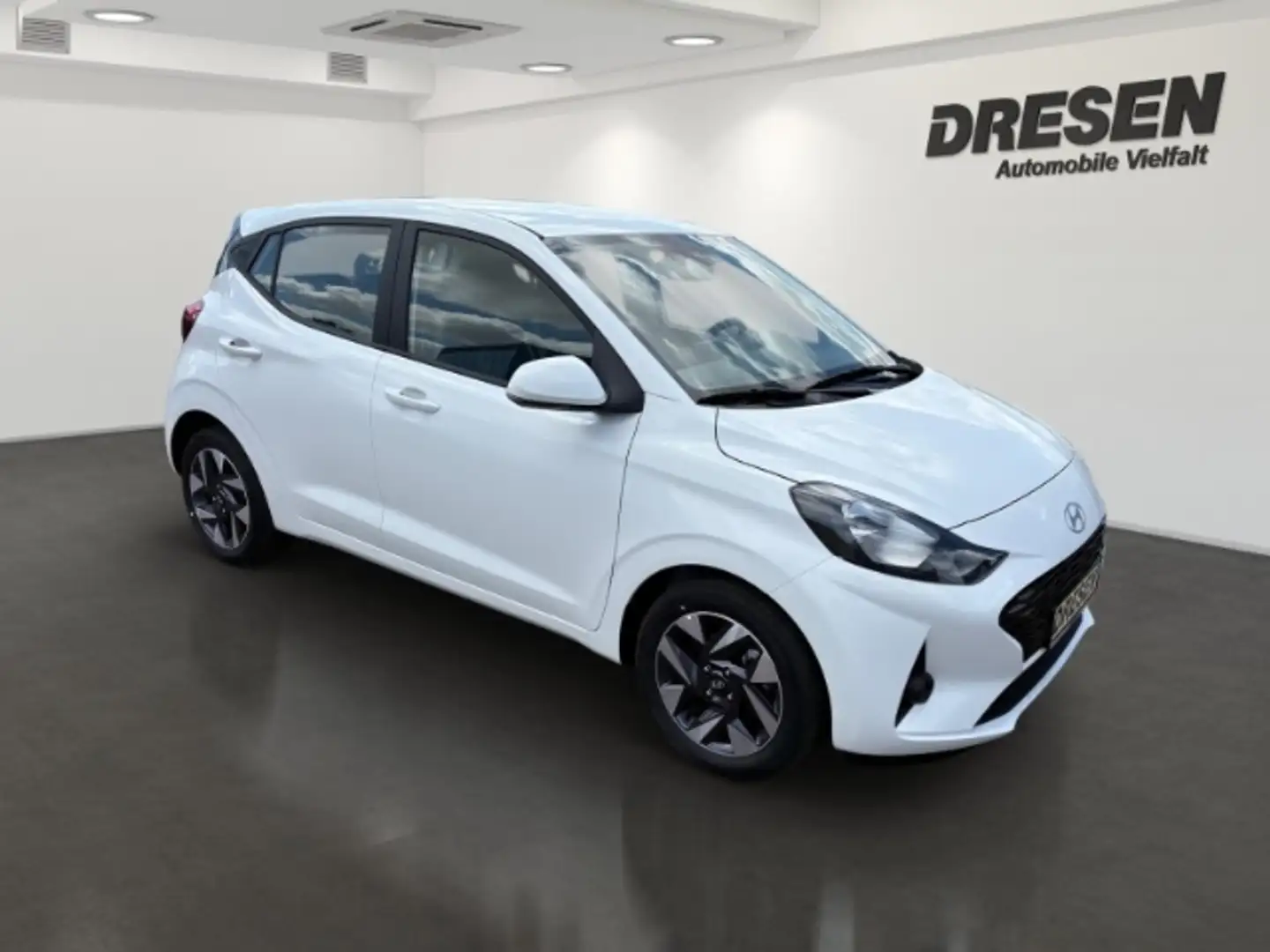 Hyundai i10 TREND 1.0l Benzin (63 PS) NAVI RFK SHZ LHZ PPS HIN Blanc - 2
