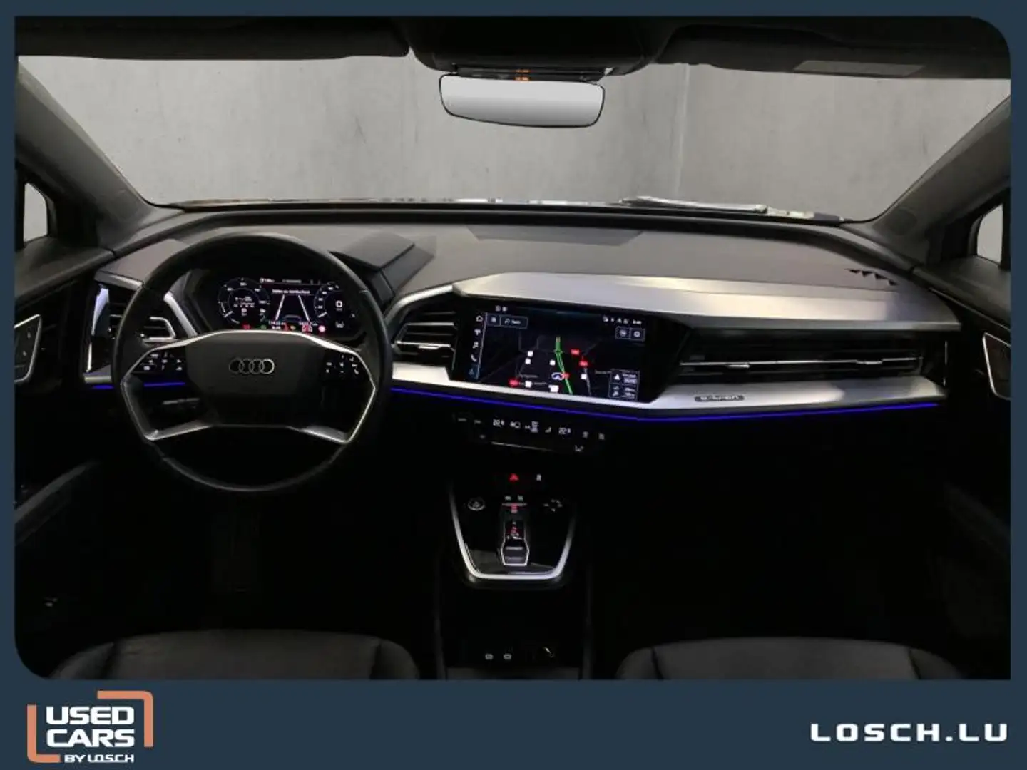 Audi Q4 e-tron 82KWh+E-Tron40+LED+NAVI Gris - 2