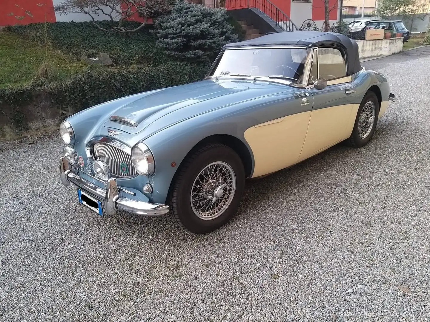 Austin-Healey 3000 MK II Bleu - 1