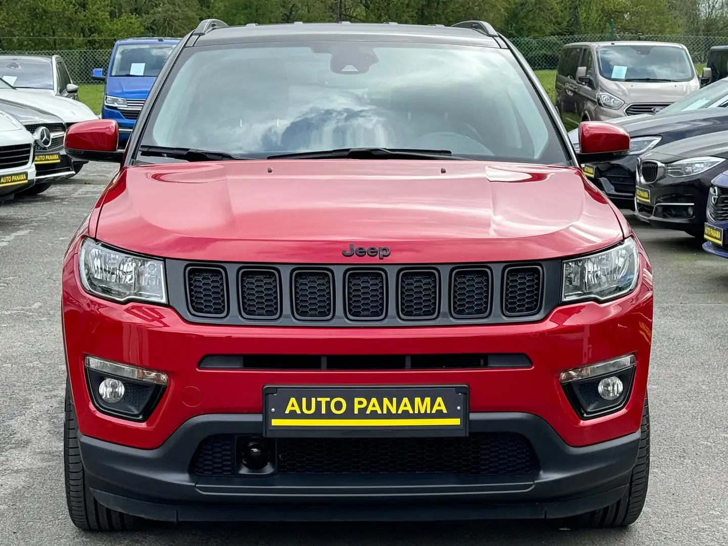 Jeep Compass 2.0 MJD 4x4 LIMITED BOITE AUTO CUIR GPS TOIT NOIR Rouge - 2