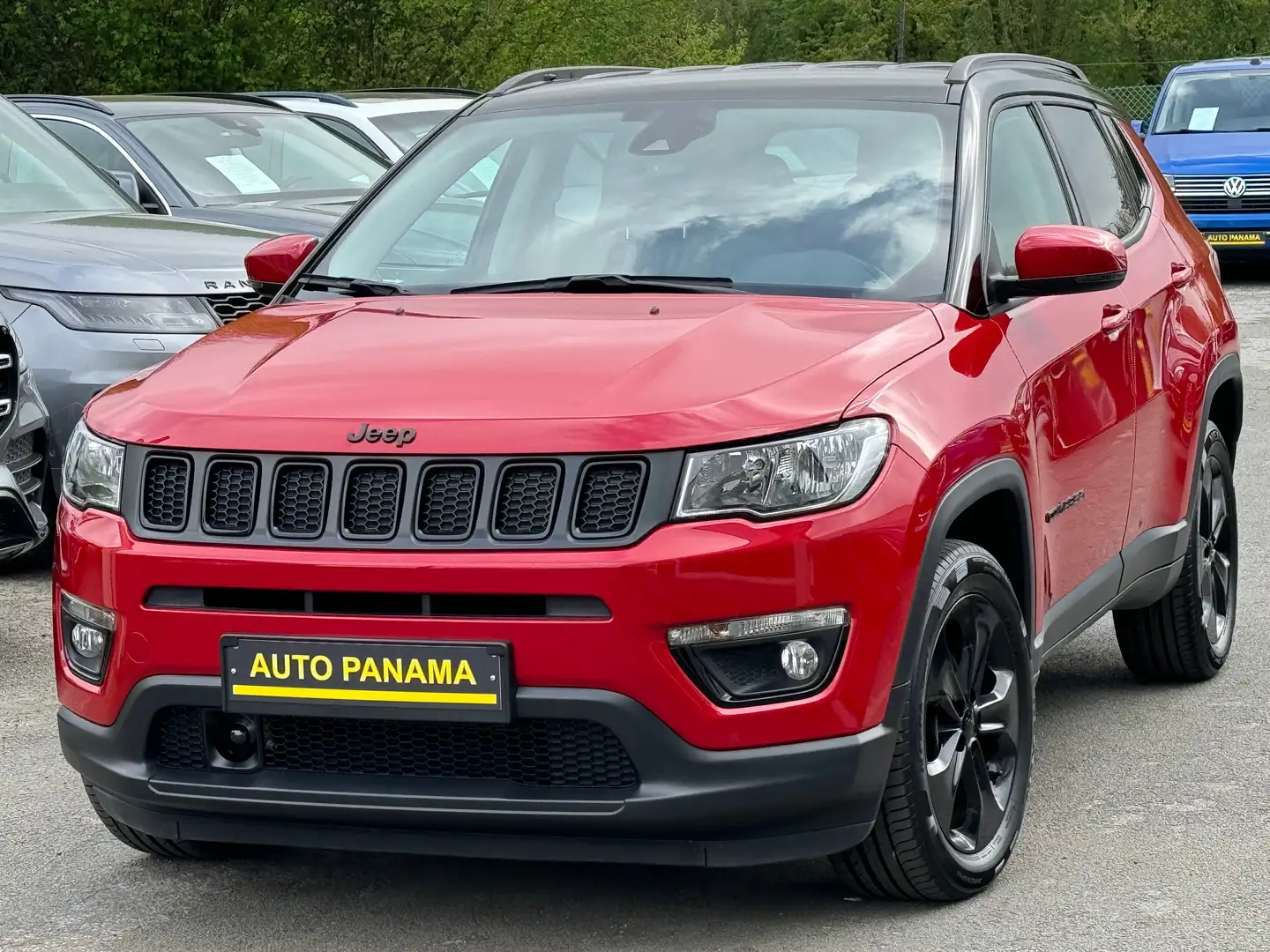 Jeep Compass 2.0 MJD 4x4 LIMITED BOITE AUTO CUIR GPS TOIT NOIR Rouge - 1