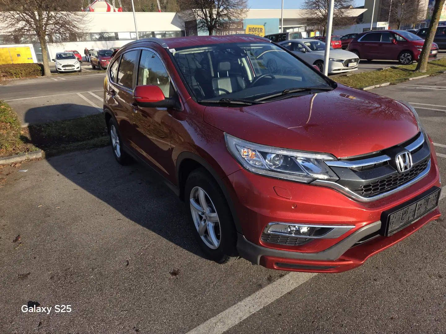Honda CR-V CR-V 1,6i-DTEC Lifestyle 4WD Aut. Lifestyle Rot - 1