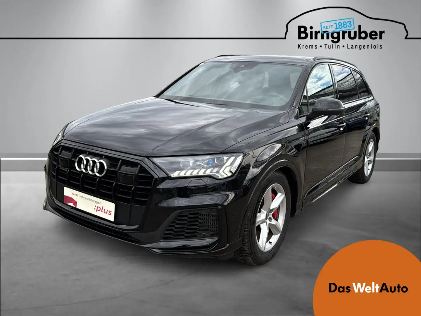 Audi Q7 60 TFSI e quattro S line Schwarz - 1