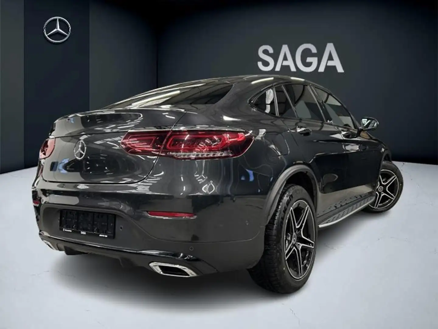 Mercedes-Benz GLC 200 d 4M Coupé AMG Pack Night Grau - 2