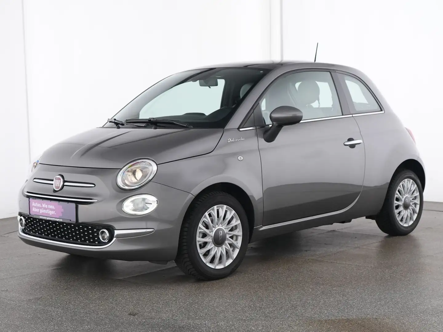 Fiat 500 Dolcevita Panoramadach|PDC|Apple CarPlay Gris - 2