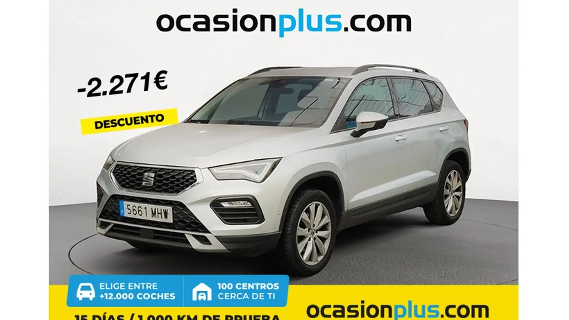 SEAT Ateca 1.5 EcoTSI S&S Style XM DSG Plateado - 1