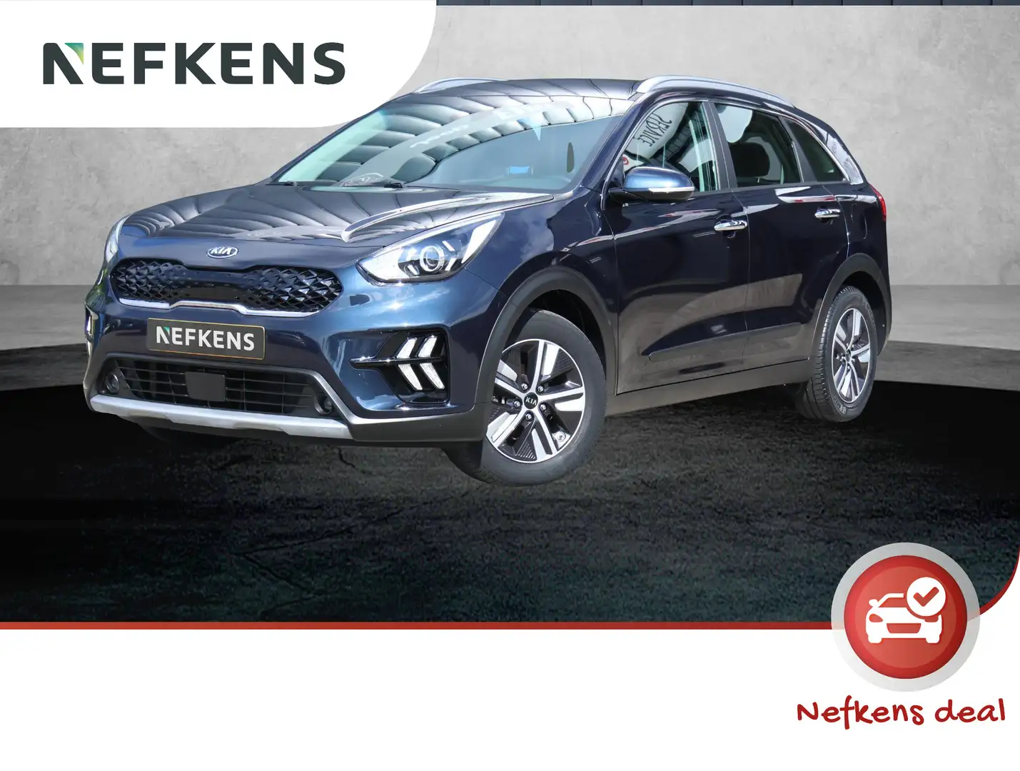 Kia Niro 1.6 GDi Hybrid DynamicLine | 1ste eigenaar | Trekh Blau - 1