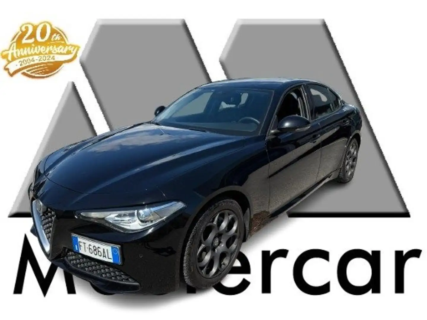 Alfa Romeo Giulia 2.2 t EXECUTIVE 160cv AT8 - FT686AL Nero - 1