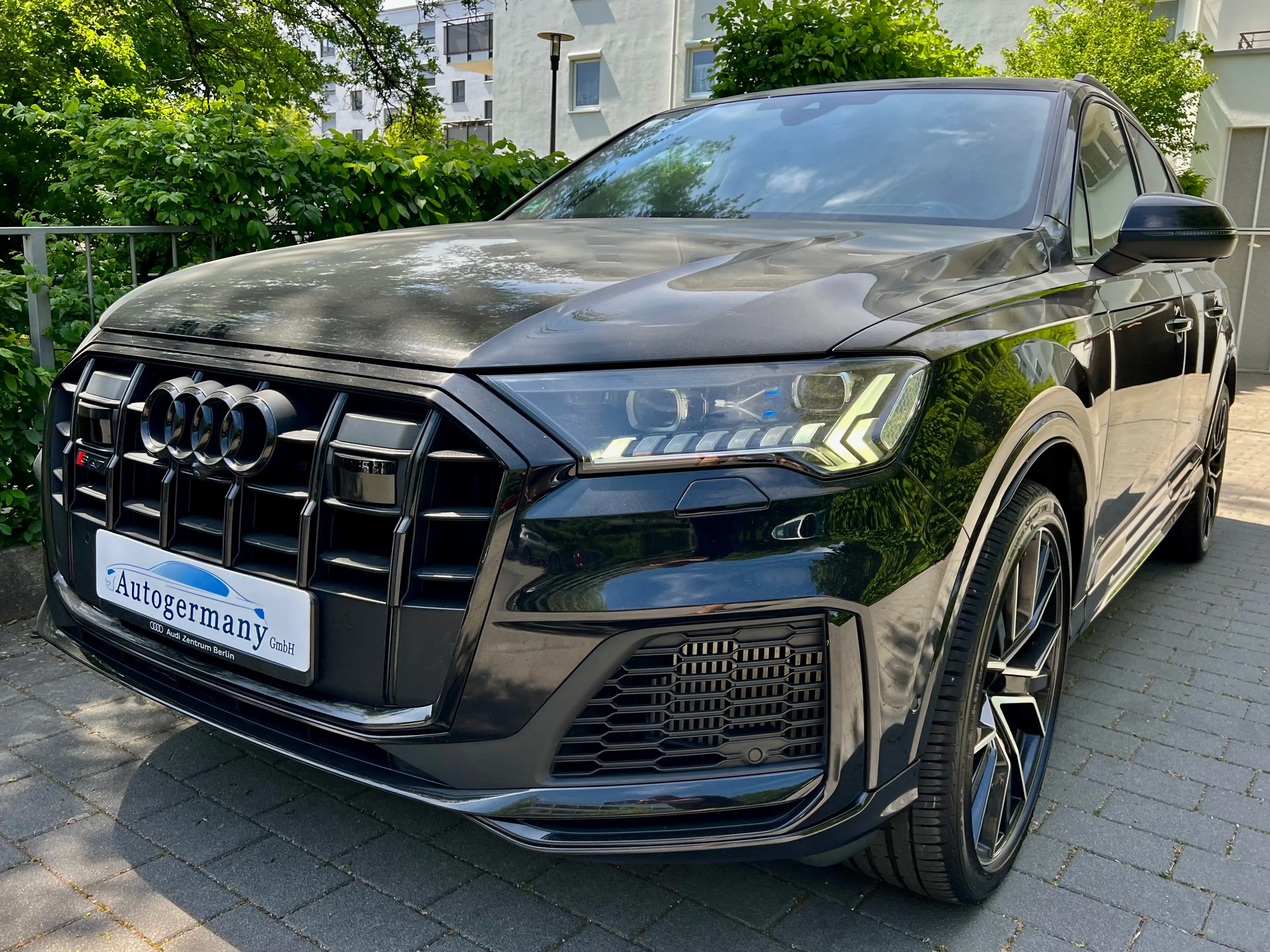 Audi SQ7 4.0TDI Quattro 435PS Black Matrix Soft-Close B&O — photo 3