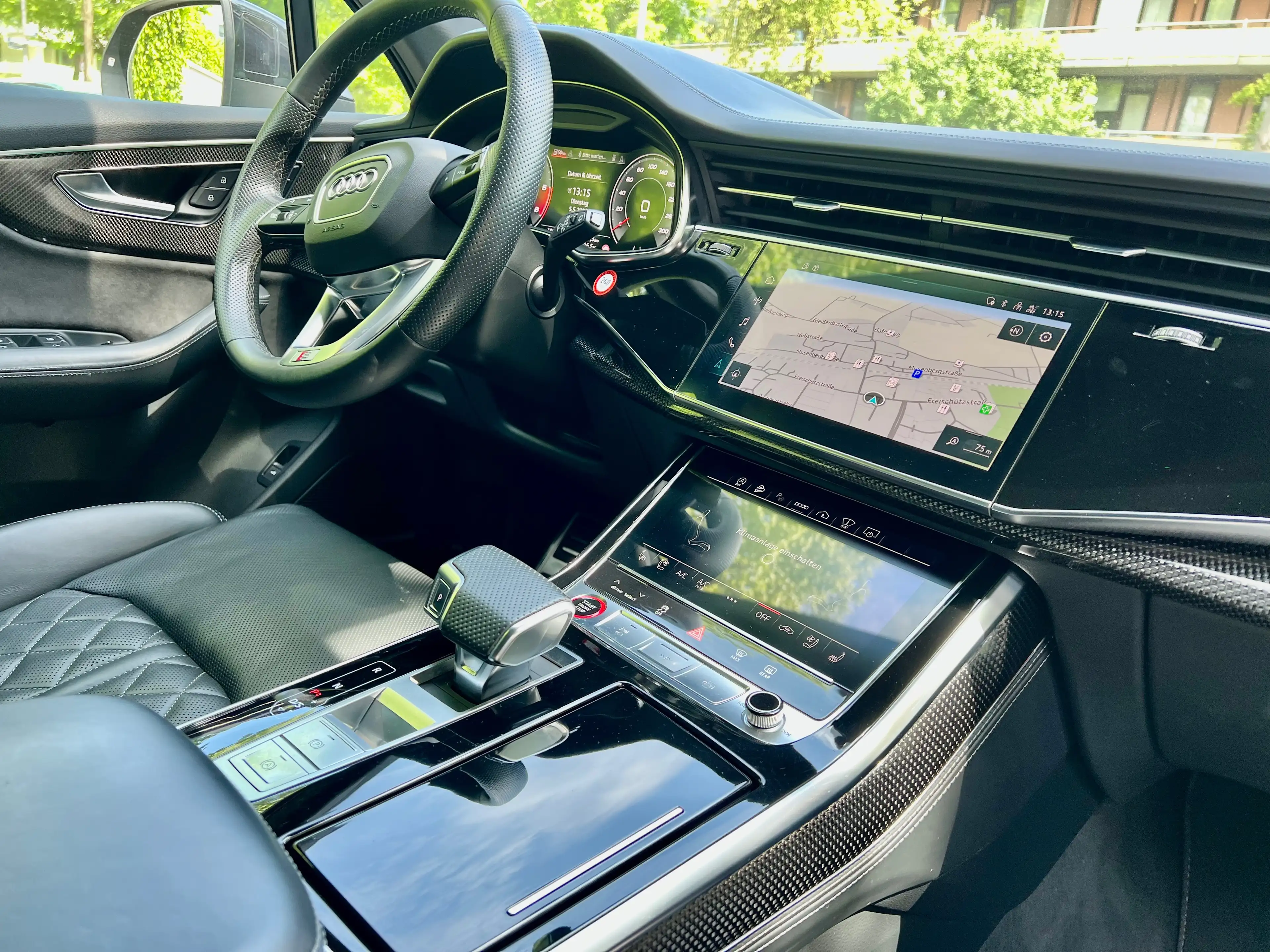 Audi SQ7 4.0TDI Quattro 435PS Black Matrix Soft-Close B&O — photo 8